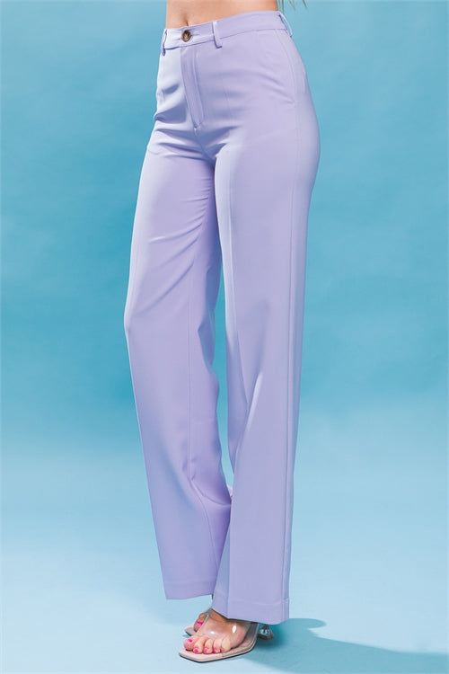 "NORMA" STRAIGHT LEG BLAZER PANTS