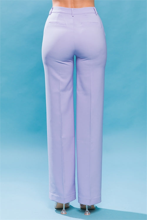 "NORMA" STRAIGHT LEG BLAZER PANTS