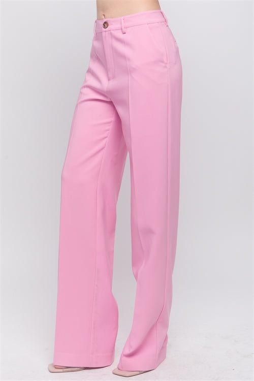 "NORMA" STRAIGHT LEG BLAZER PANTS