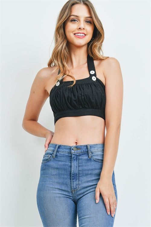 "TIED UP" CROP TOP