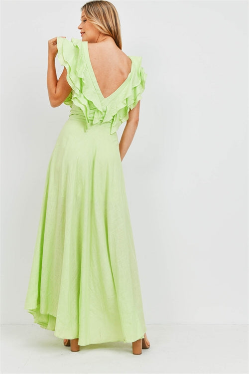 "APPLE LEMONADE" MAXI DRESS