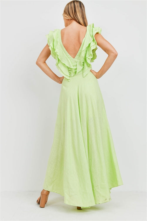 "APPLE LEMONADE" MAXI DRESS