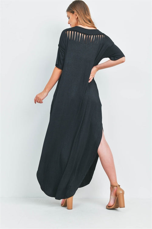 "FLOW" THE T-SHIRT MAXI