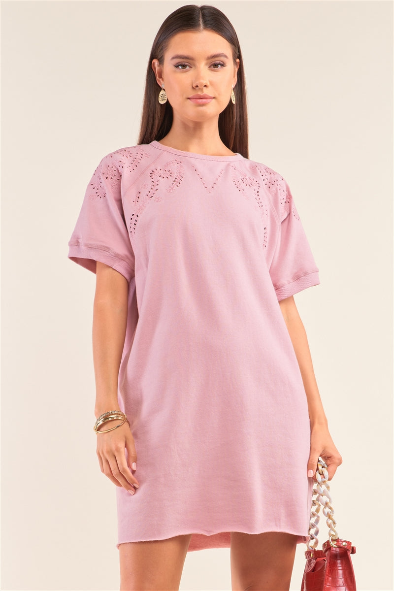 "PINK LEMONADE" T-SHIRT DRESS