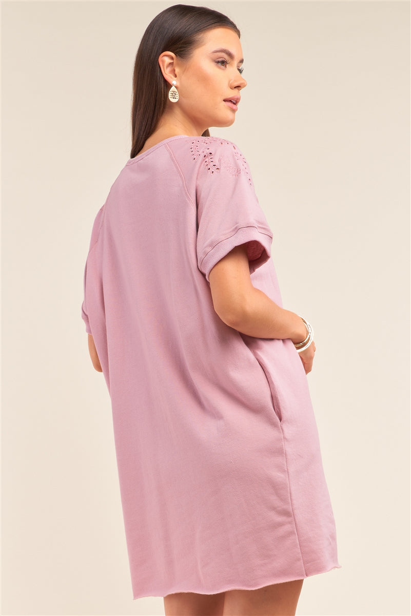 "PINK LEMONADE" T-SHIRT DRESS