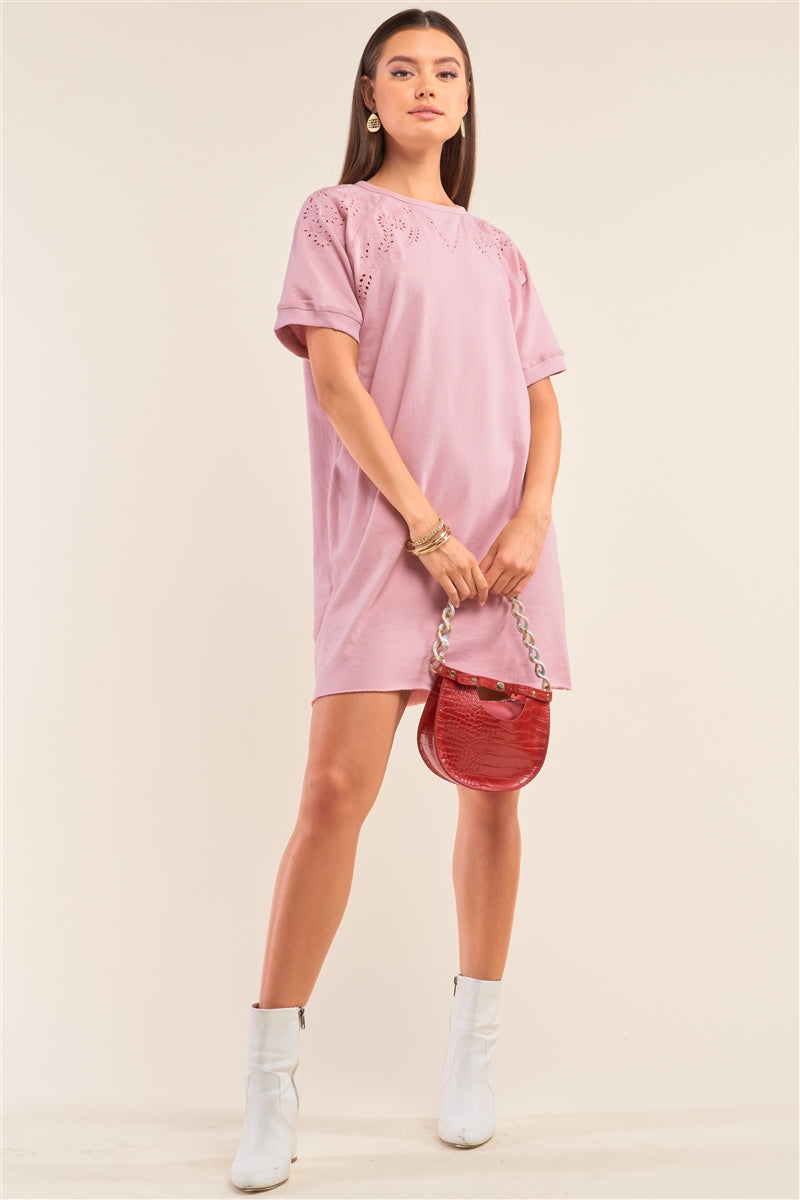 "PINK LEMONADE" T-SHIRT DRESS