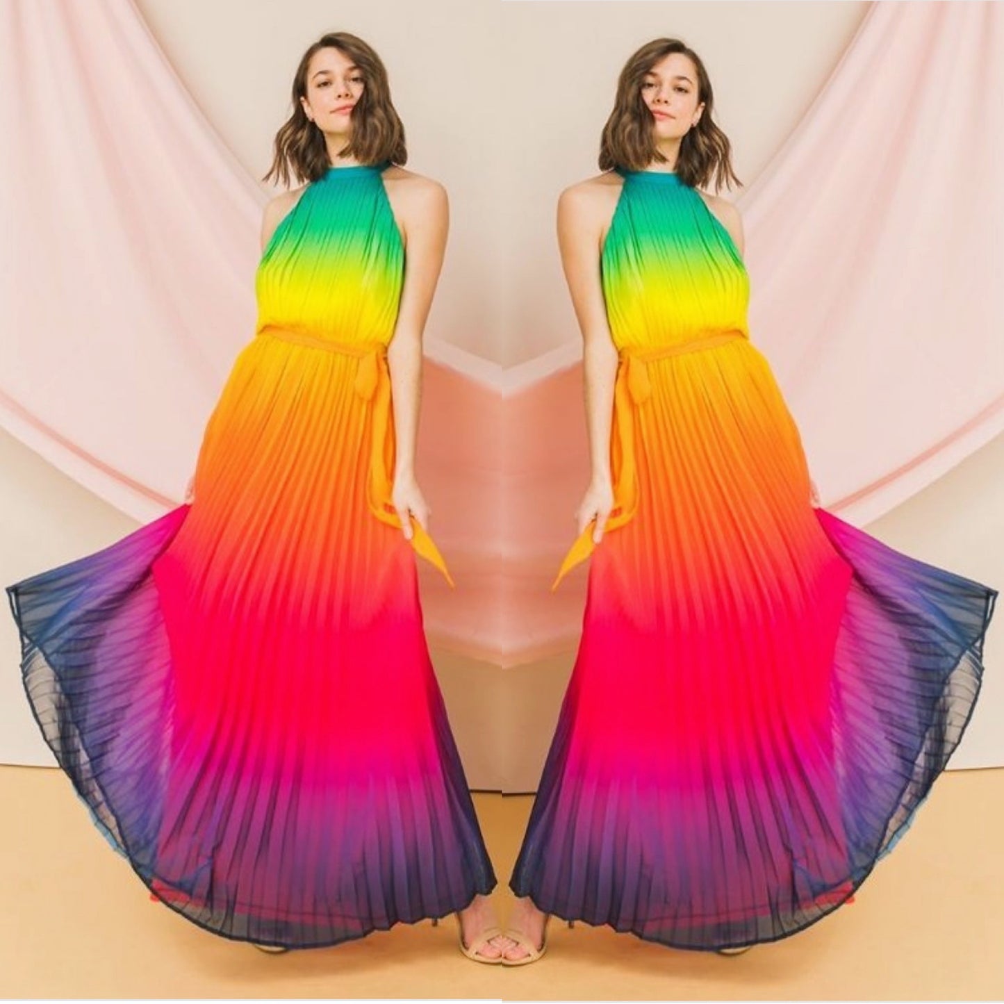 RAINBOW DREAMS MAXI DRESS